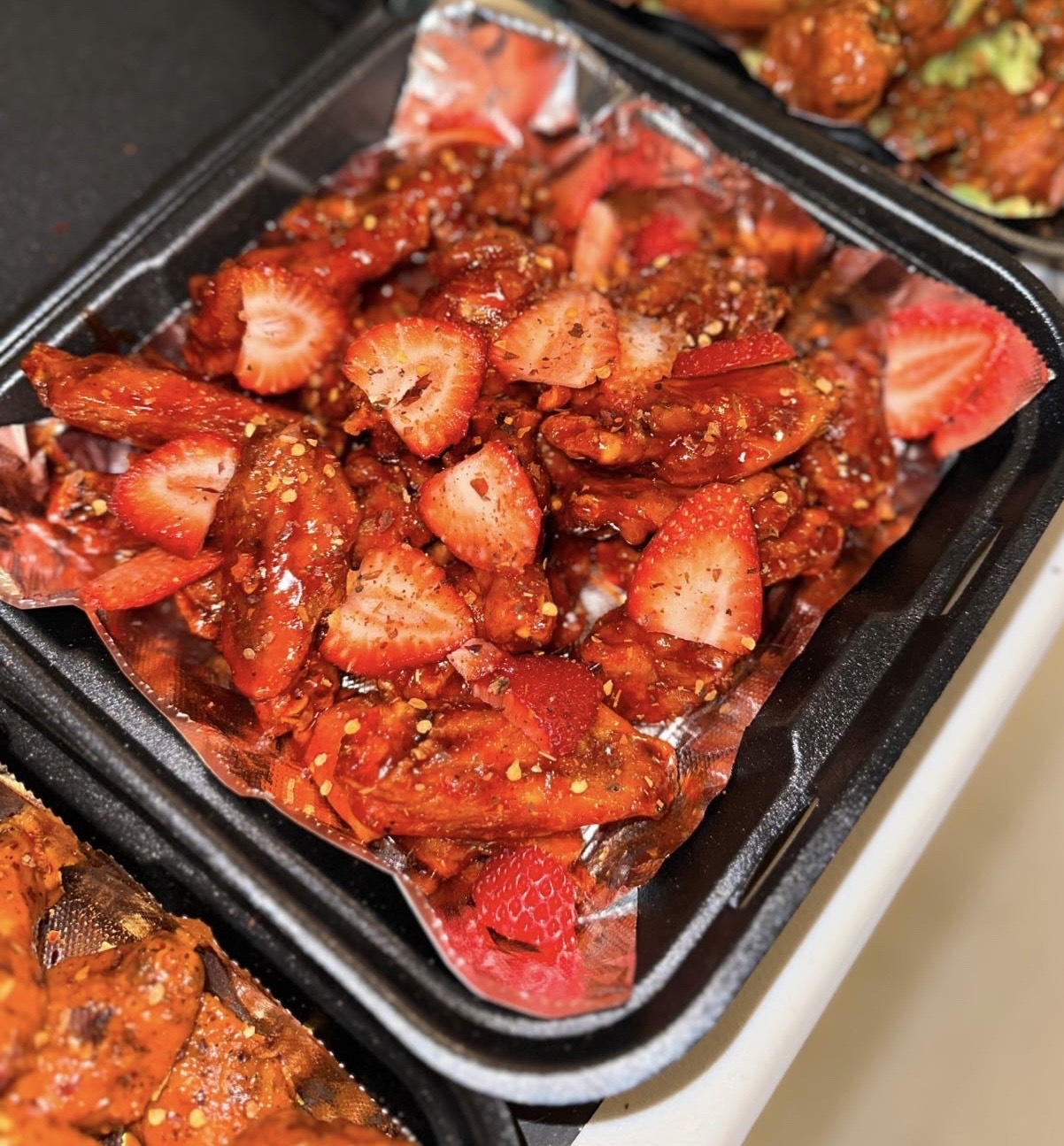 Hot Strawberry Wings